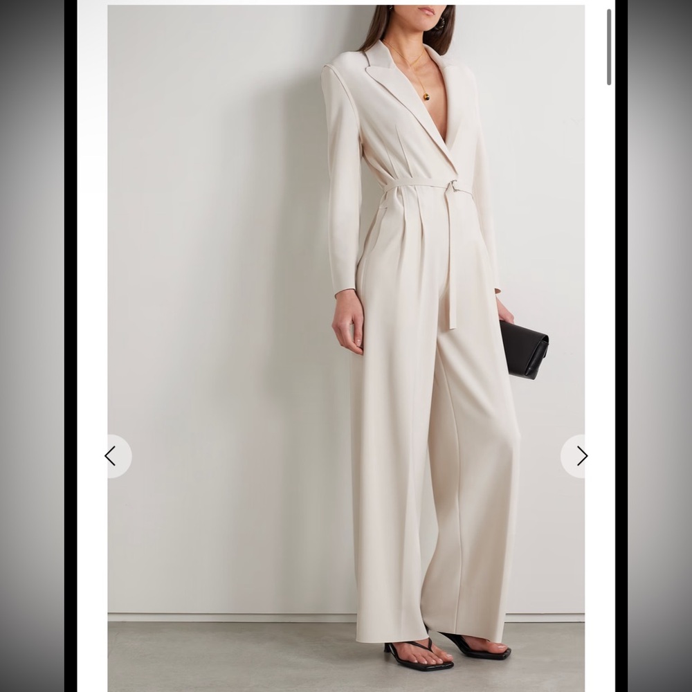 Norma Kamali REVOLVE Pleated Jumpsuit NWT